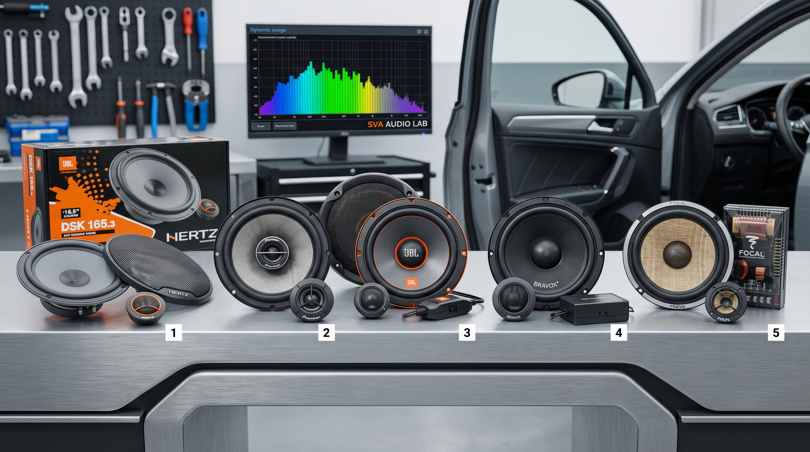 Os 5 Melhores Kits 2 Vias de Som Automotivo em 2026